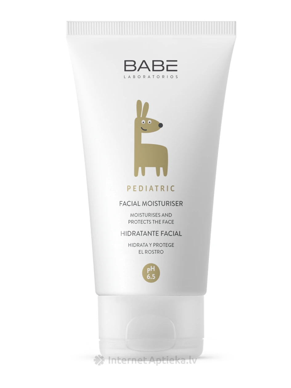 Babē Pediatric mitrinošs sejas krēms, 50 ml | internetaptieka.lv