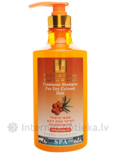 H&B Atdzīvinošs šampūns ar Smiltsērkšķu eļļu, 780 ml | internetaptieka.lv