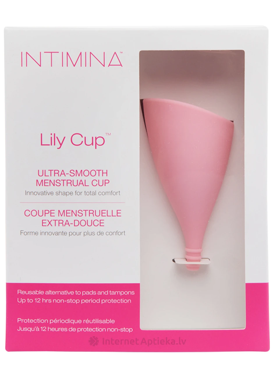 Intimina Lily Cup menstruatsioonikupp, suurus A, Suurus | internetaptieka.lv