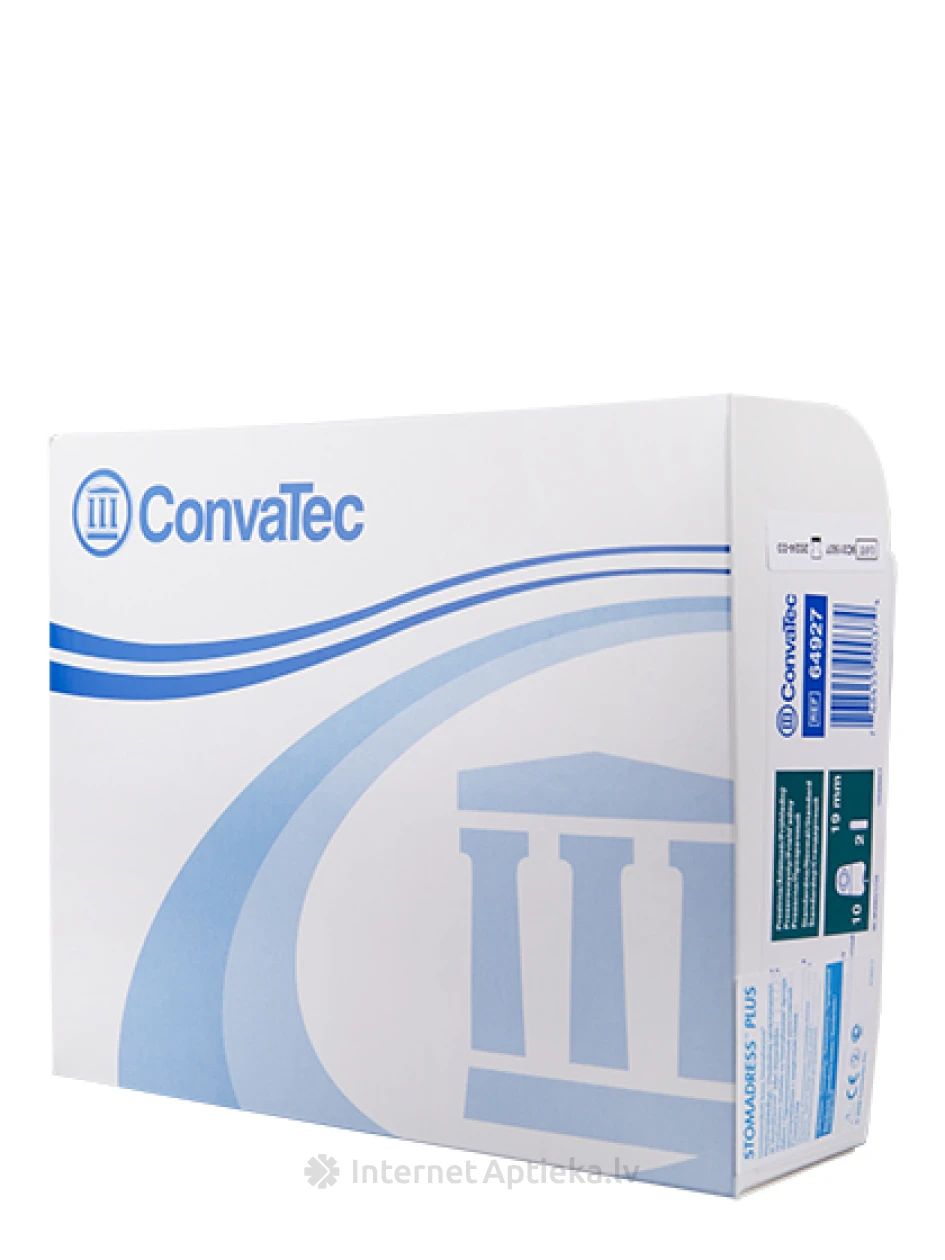 Stomadress Plus однокомпонентные мочеприемники, 19 мм, 10 шт | internetaptieka.lv