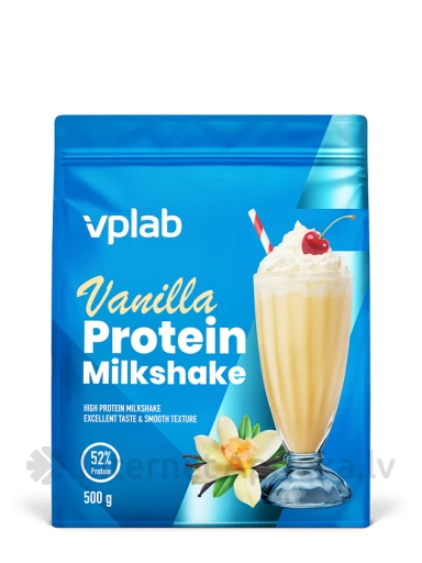 VPLAB Proteīna piena kokteilis Vanila, 500 g | internetaptieka.lv