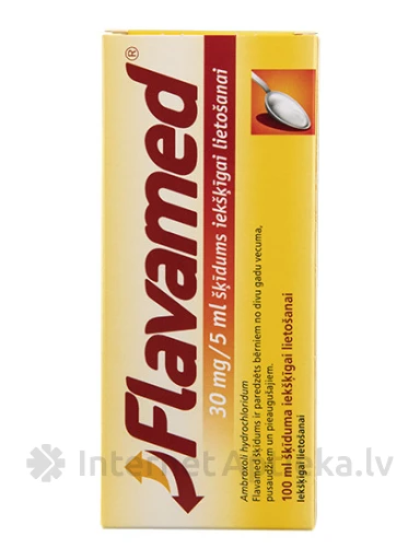 Flavamed Сироп, 100 мл | internetaptieka.lv