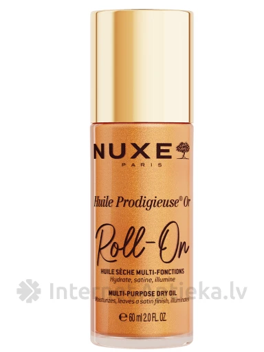 NUXE Särav kuivõli kehale, näole ja juustele rull-on, 60 ml | internetaptieka.lv
