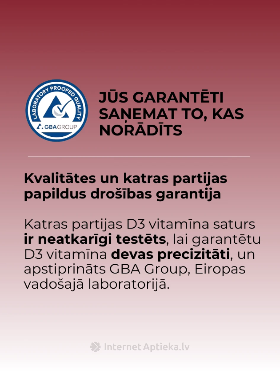 LYL sunD3 ProCaps 4000 SV, 60 kapsulas | internetaptieka.lv