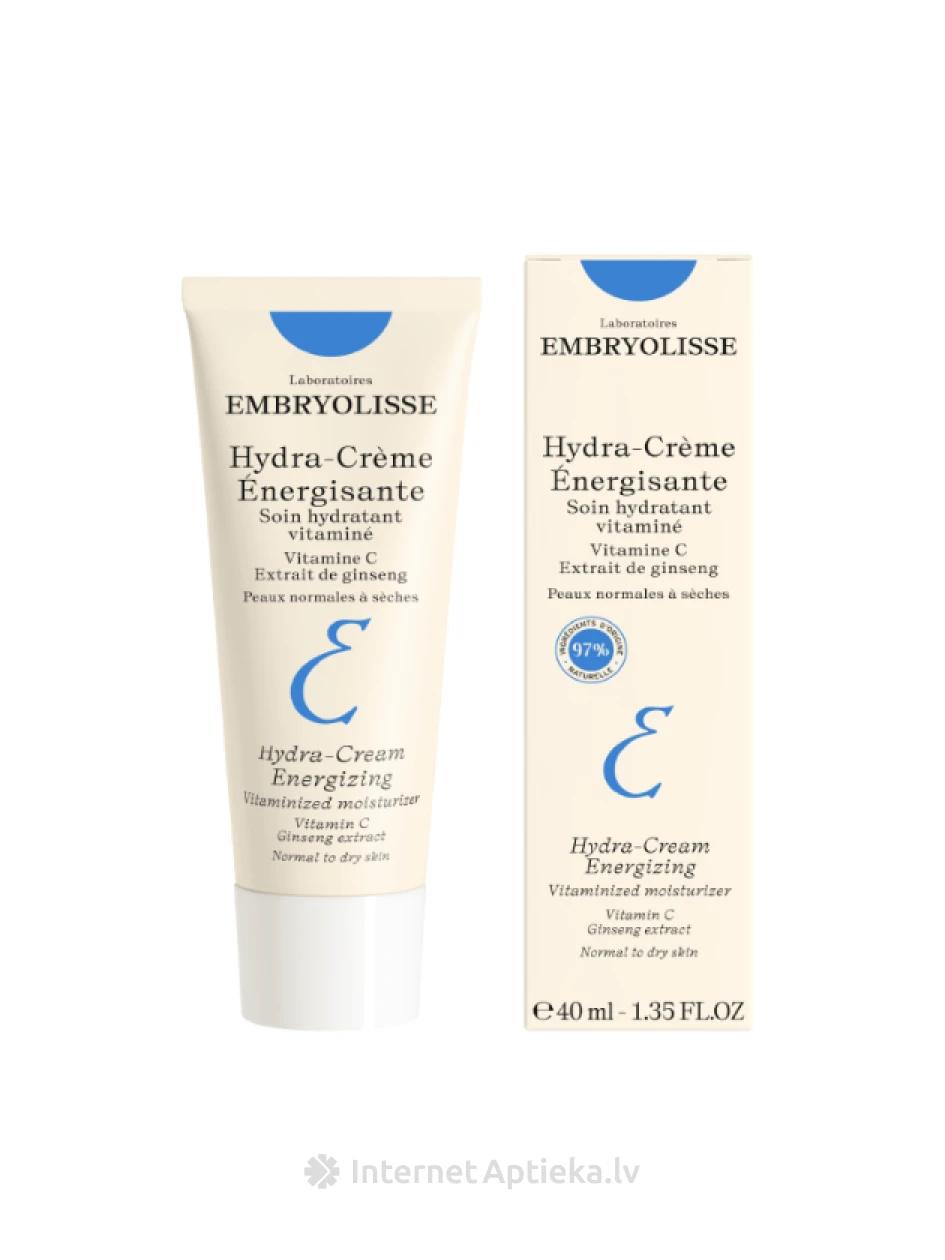 Embryolisse Hydra-cream Energizing niisutav kreem, 40 ml | internetaptieka.lv