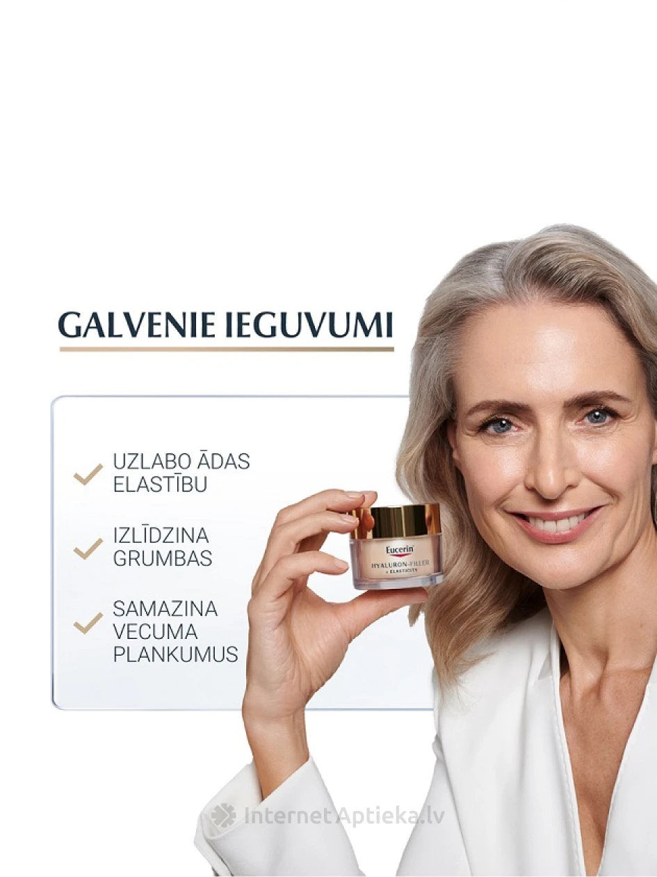 Eucerin Hyaluron-Filler + Elasticity dienas krēms ar SPF30, 50 ml | internetaptieka.lv