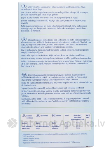 Silicea Original ränigeel biotiiniga, 500 ml | internetaptieka.lv