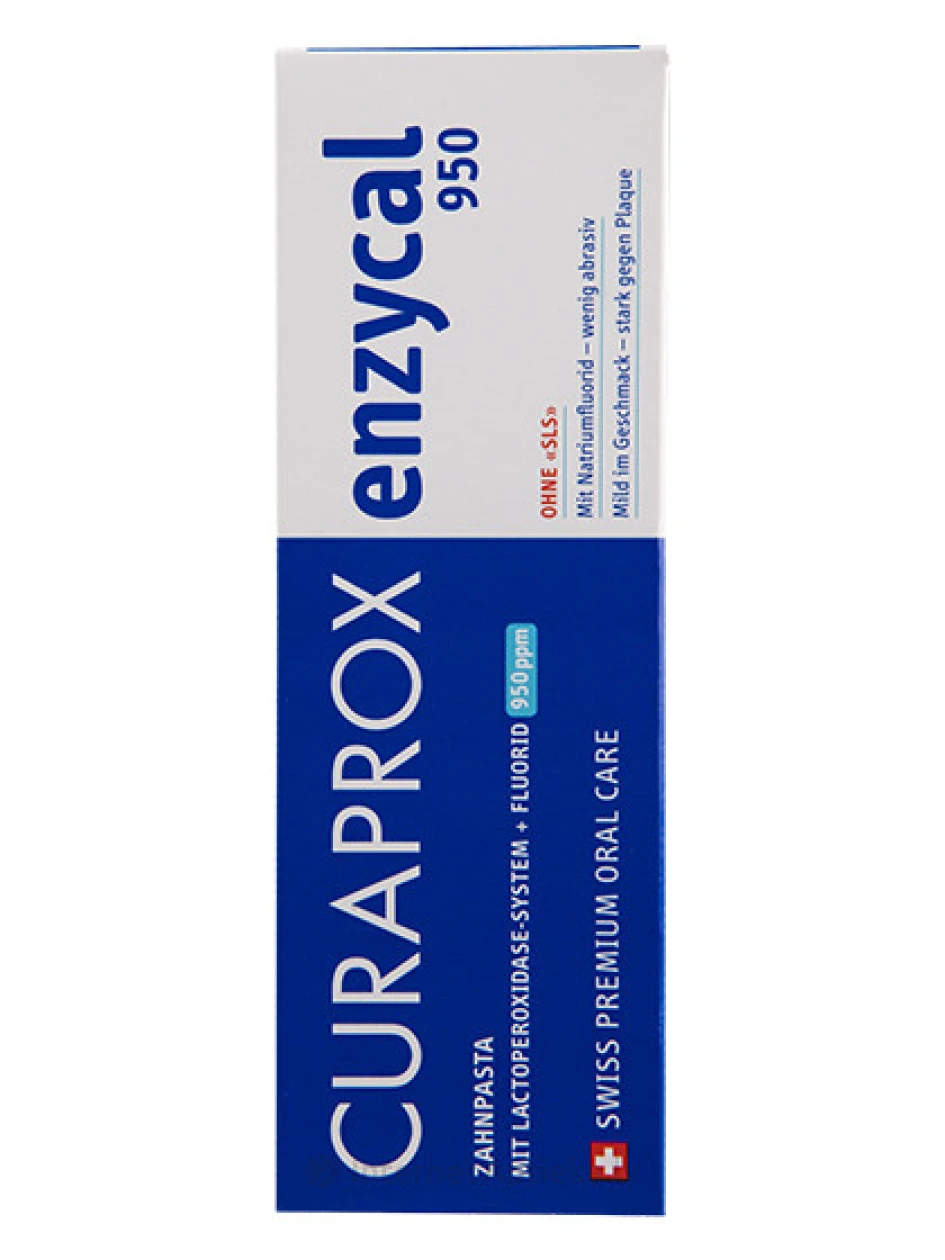 Зубная паста CURAPROX enzycal 950, 75 мл | internetaptieka.lv