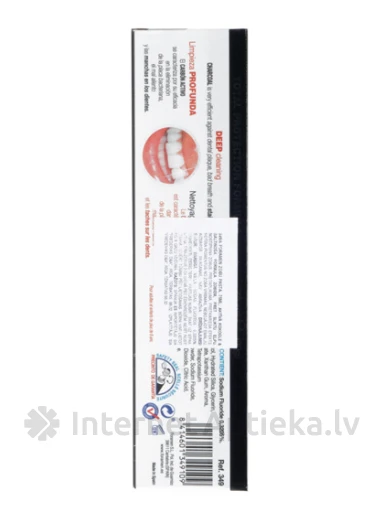 Foramed hambapasta aktiivsüsi ja valgendav, 75 ml | internetaptieka.lv