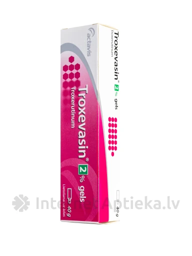 Troxevasin 2% gels, 40 g | internetaptieka.lv