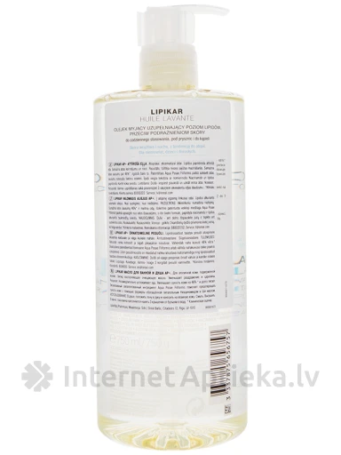 La Roche Posay Lipikar AP+ attīroša eļļa, 750 ml | internetaptieka.lv