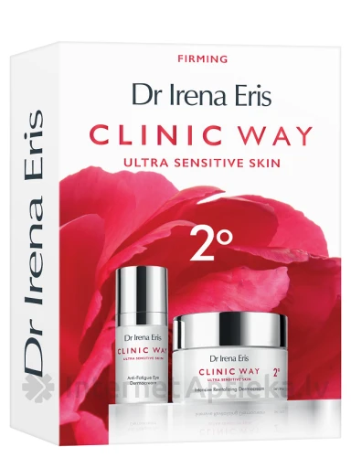 Clinic Way 2° Firming komplekt 40+ vananemisvastase näo+silmakreemidega | internetaptieka.lv