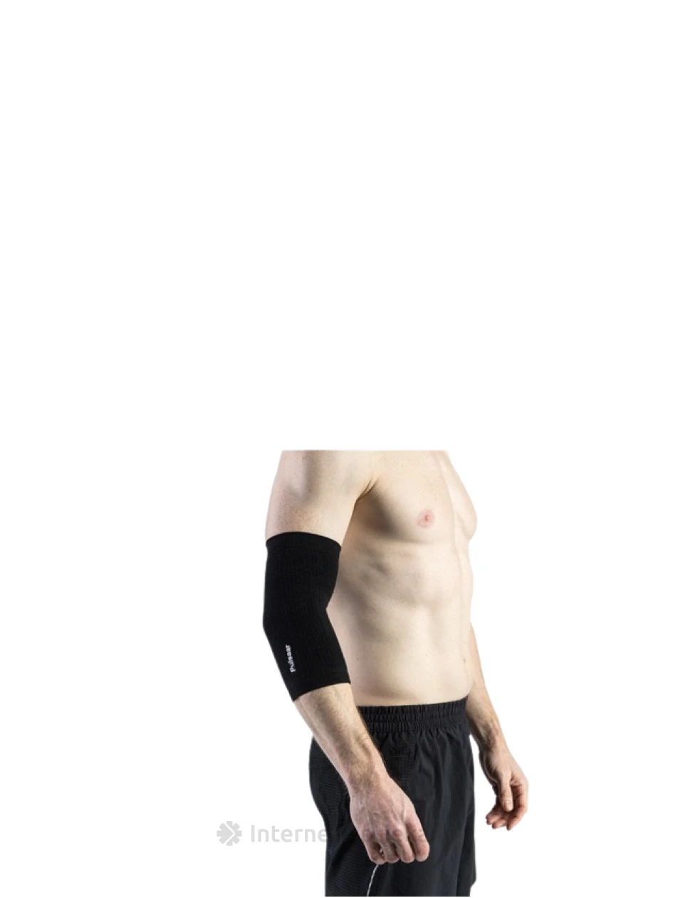 PALSAAR Локтевой черный ортез из бамбукового угля - размер M | internetaptieka.lv