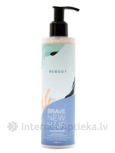 Brave.New.Hair. Reboot kondicionieris bojātiem matiem, 250 ml | internetaptieka.lv