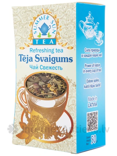 Summer Sun tea, Tēja Svaigums, 50 g | internetaptieka.lv