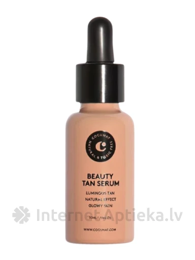 Cocunat Beauty Tan Serum средство для загара лица, 30 мл | internetaptieka.lv