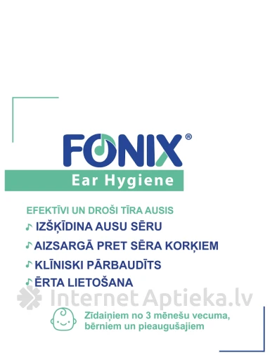 Fonix ear Hygiene aerosols, 30 ml | internetaptieka.lv