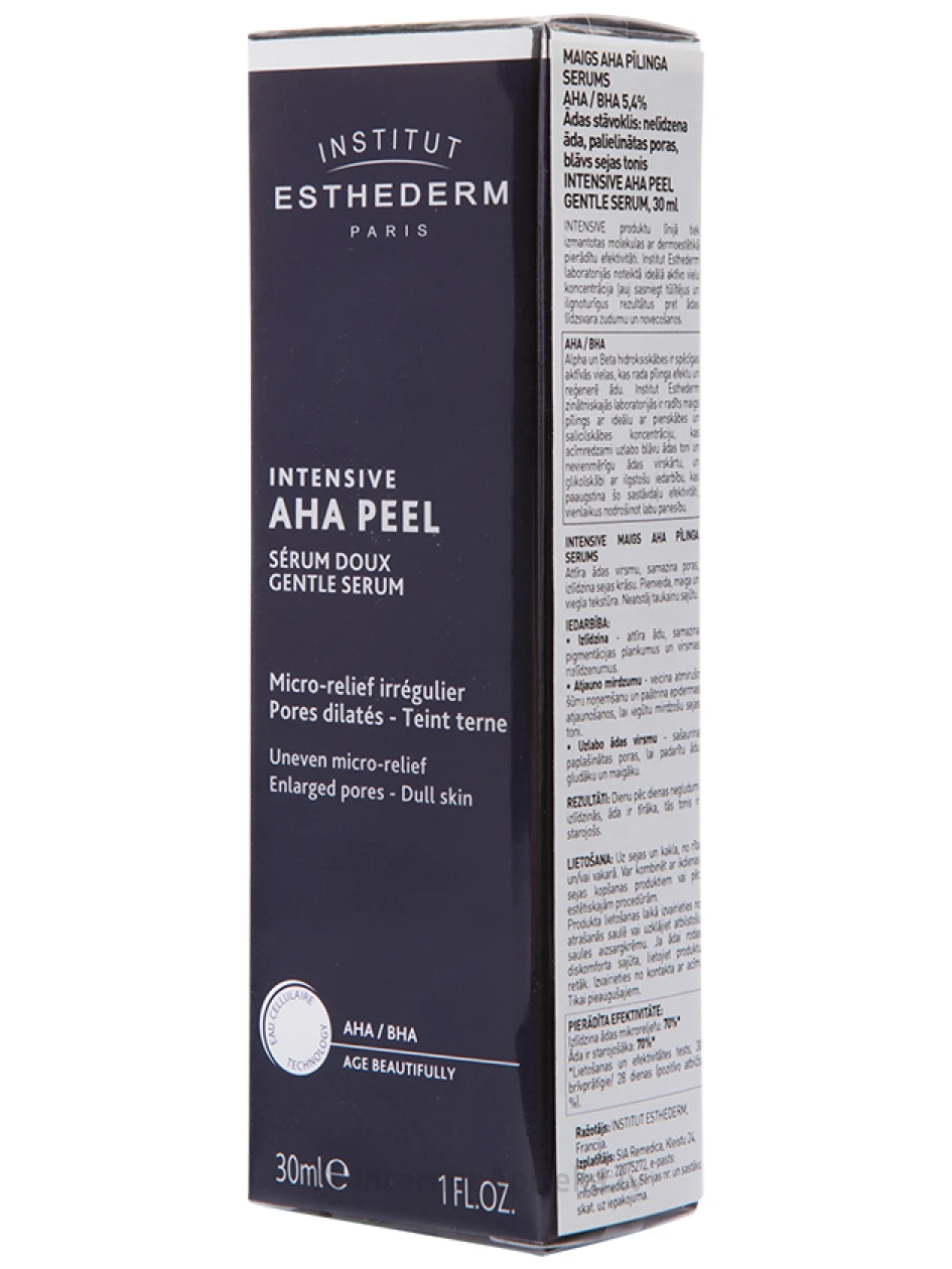 Institut Esthederm Gentle AHA kooriv seerum, 30 ml | internetaptieka.lv