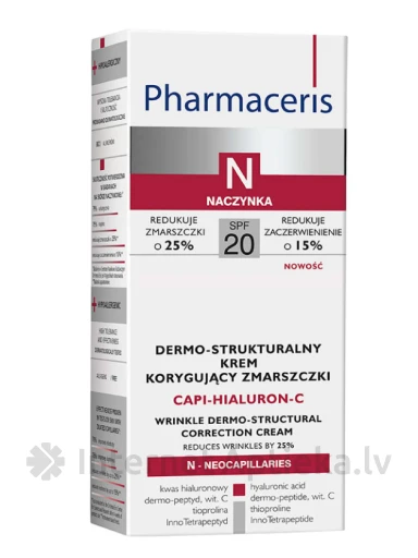 Pharmaceris N-Capi-Hialuron-C pretgrumbu krēms, 50 ml | internetaptieka.lv