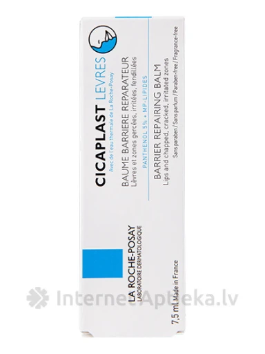 La Roche Posay Cicaplast atjaunojošs balzams lūpām, 7.5 ml | internetaptieka.lv