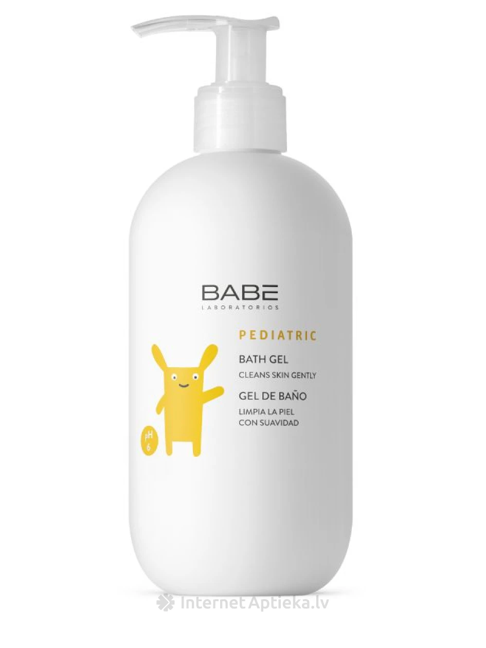 Babē Pediatric нежный гель для душа для детей, 500 мл | internetaptieka.lv