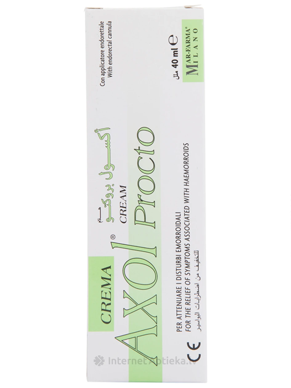 Axol Procto krēms, 40 ml | internetaptieka.lv
