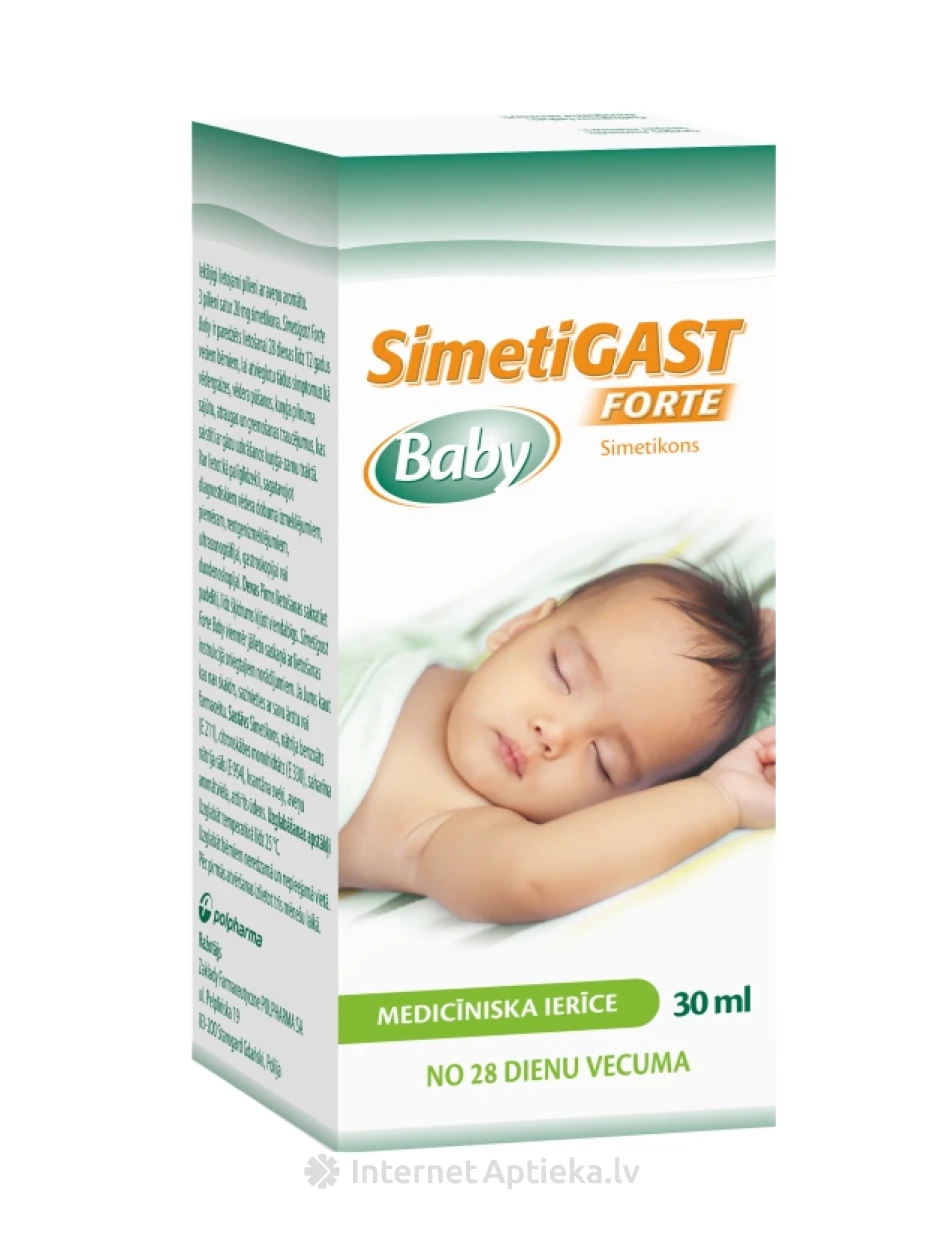 Simetigast Forte beebitilgad, 30 ml | internetaptieka.lv