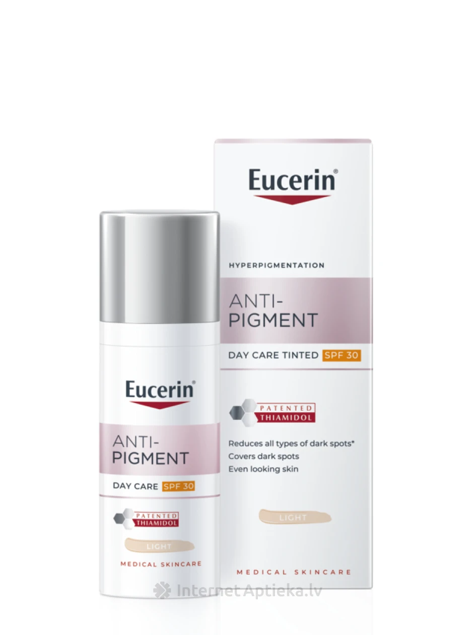 Eucerin Anti-pigment dienas krēms ar gaišu toni SPF30, 50 ml | internetaptieka.lv