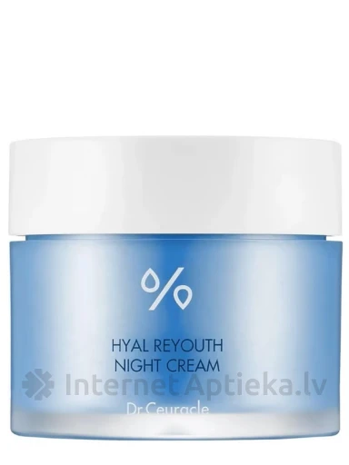 Dr. Ceuracle Hyal Reyouth Ночной крем для лица, 60 г | internetaptieka.lv