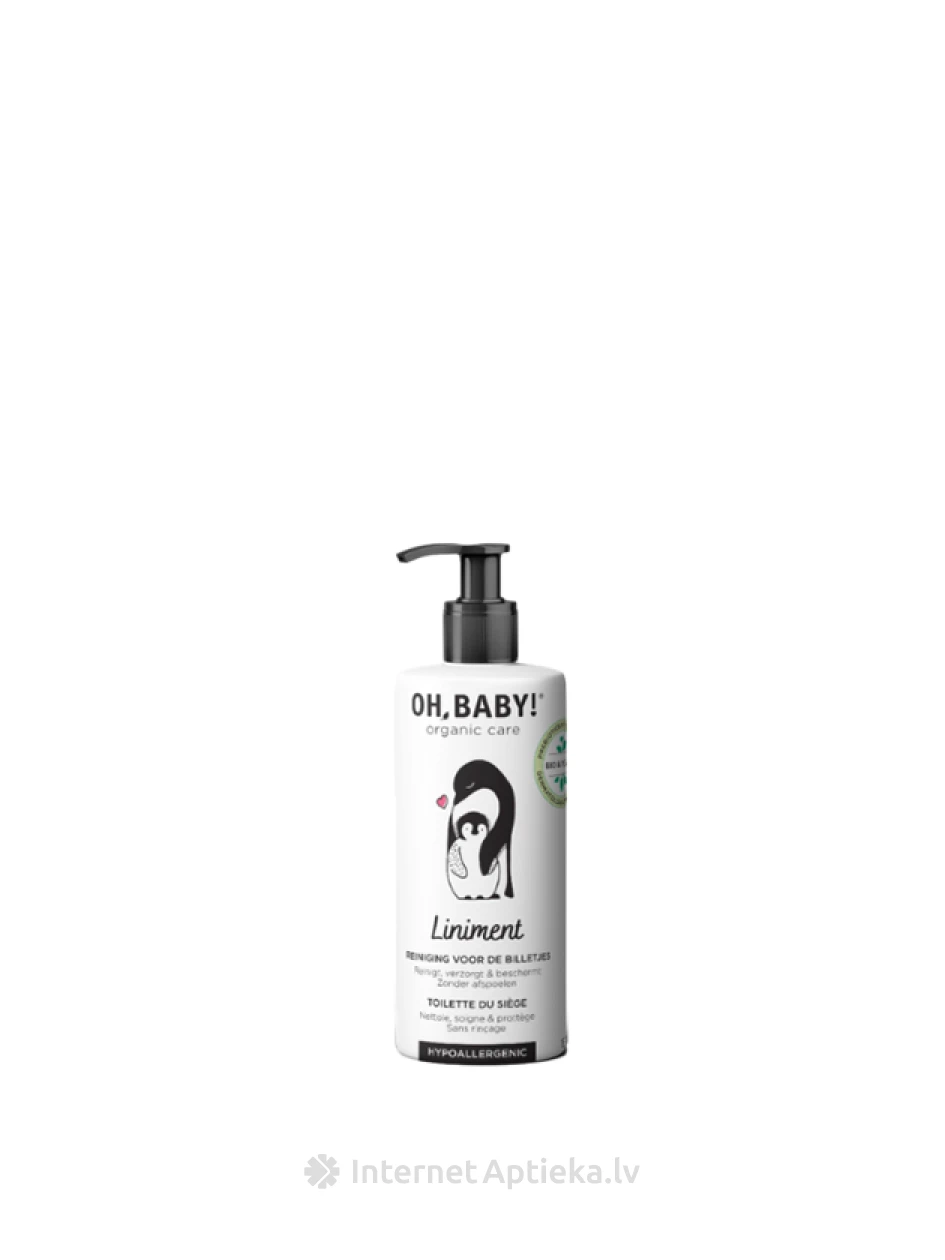 OH,BABY! Organic Care LINIMENT losjons autiņu zonas kopšanai, 150 ml | internetaptieka.lv