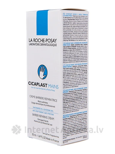 La Roche Posay Cicaplast atjaunojošs krēms rokām, 50 ml | internetaptieka.lv
