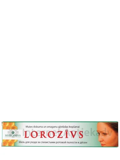 Lorozīvs Мазь для ухода за полостью рта и деснами, 20 г | internetaptieka.lv