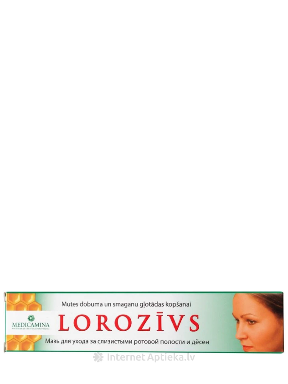 Lorozīvs Мазь для ухода за полостью рта и деснами, 20 г | internetaptieka.lv