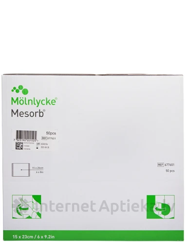 Mesorb side 15 x 23 cm, 50 tk. | internetaptieka.lv