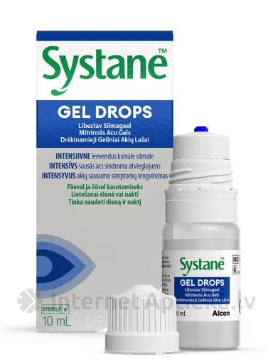 Systane gel drops mitrinošs gels, 10 ml | internetaptieka.lv