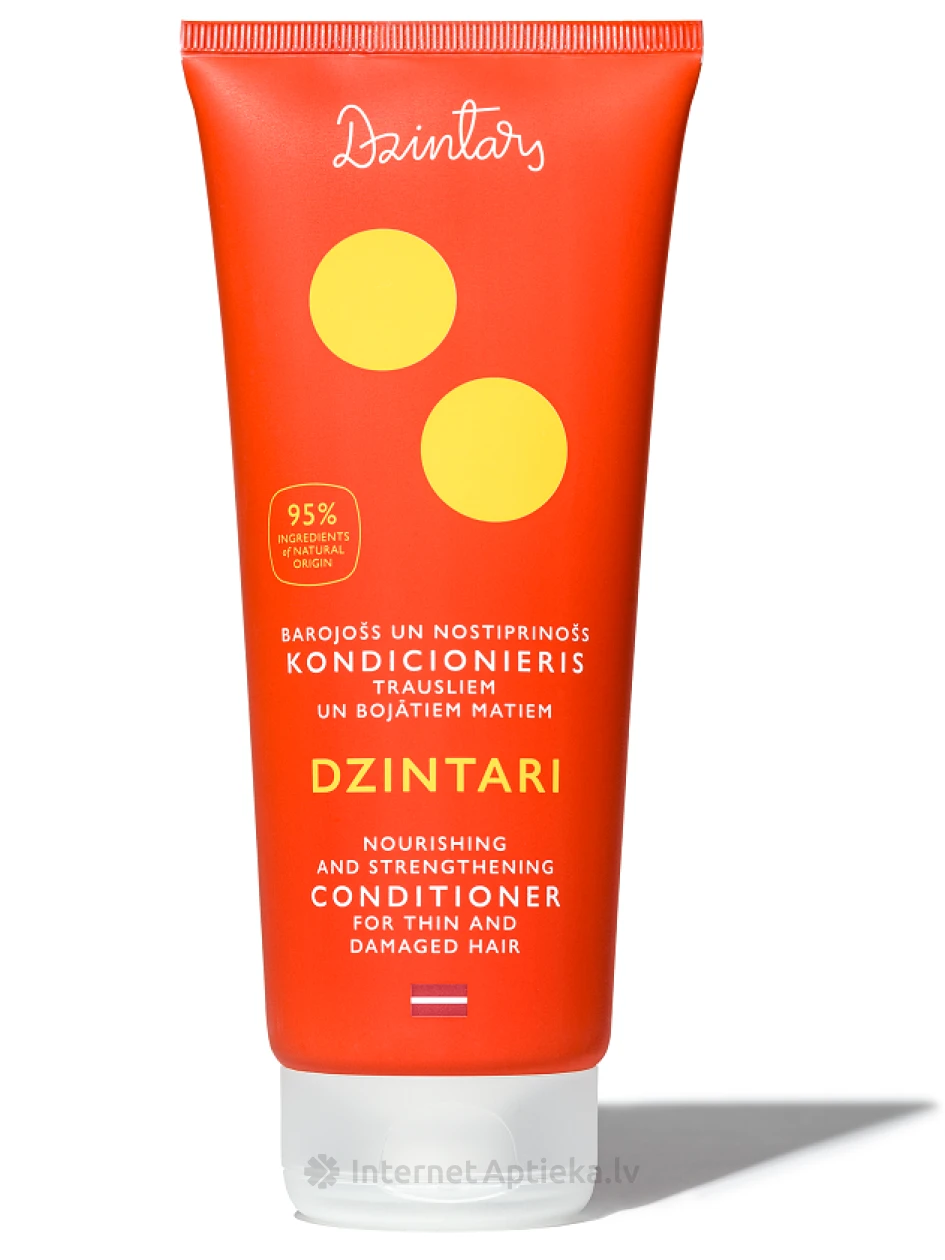 Merevaigupalsam rabedatele ja kahjustatud juustele Dzintari, 200 ml | internetaptieka.lv