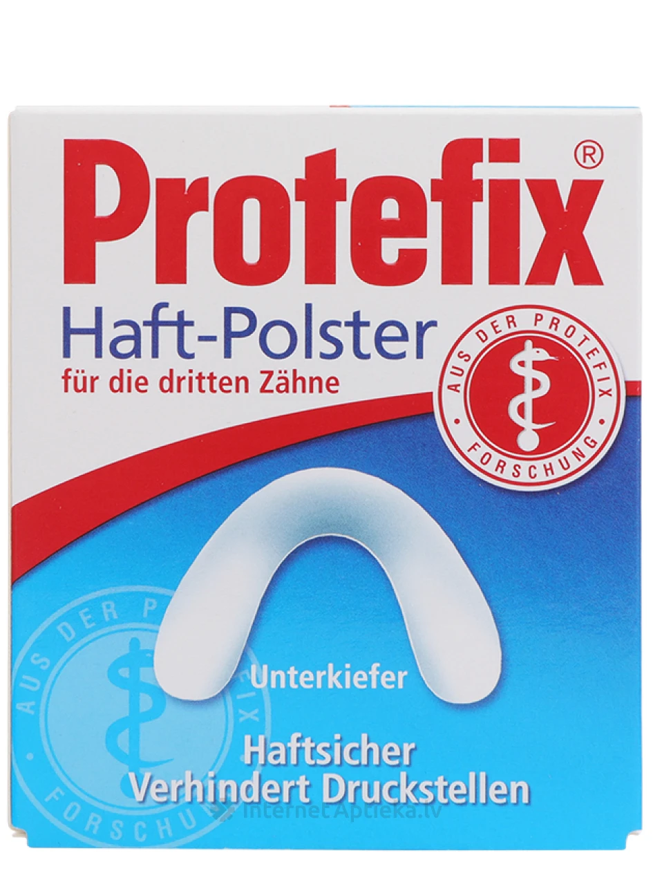 Protefix Half-Polster UK protēzu fiksators apakšžoklim, 30 gb. | internetaptieka.lv