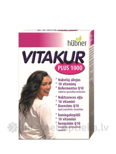 Vitakur Plus, 30 капсул | internetaptieka.lv