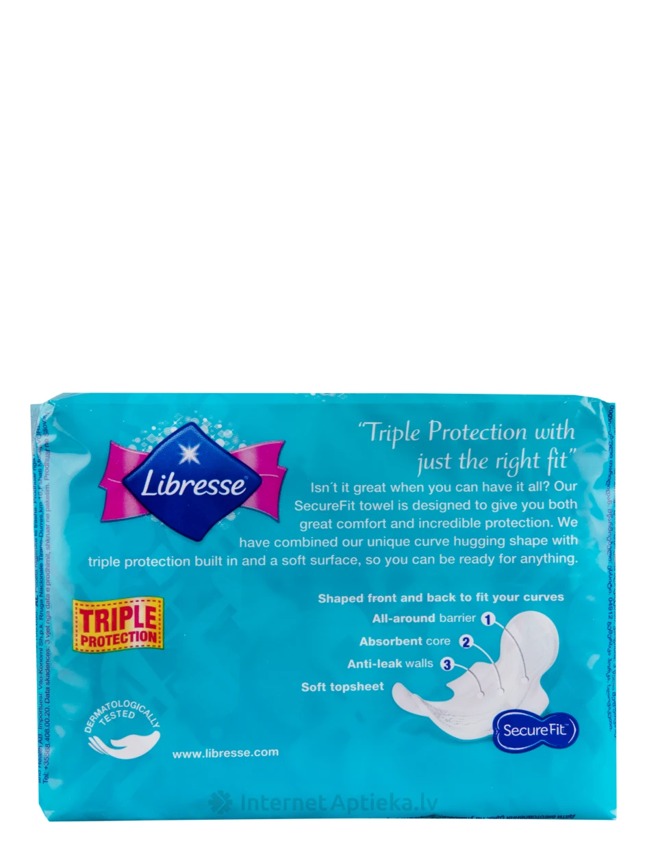 Libresse higiēniskās paketes maxi long wings, 9 gb. | internetaptieka.lv