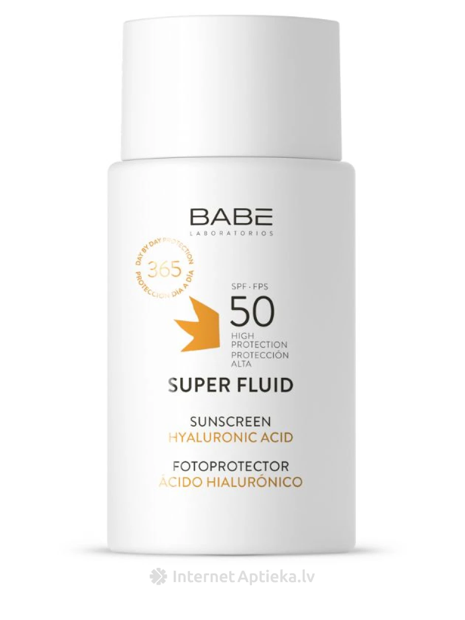 Babē SUN SPF50+ флюид, 50 мл | internetaptieka.lv