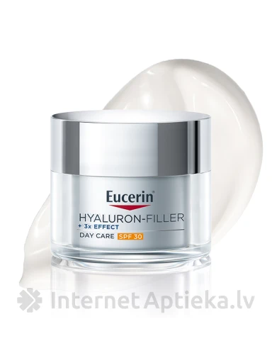 Eucerin Hyaluron-Filler dienas krēms visiem ādas tipiem ar SPF 30, 50 ml | internetaptieka.lv