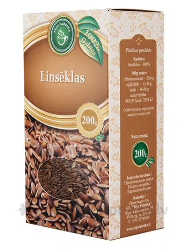 Linsēklas, 200 g | internetaptieka.lv