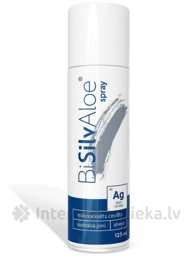 BiSilvAloe Sprejs, 125 ml | internetaptieka.lv