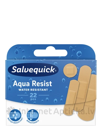Salvequick Aqua Resist plaastrite komplekt, 22 tk. | internetaptieka.lv