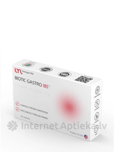 LYL Biotic Gastro IBS, 30 kapsulas | internetaptieka.lv