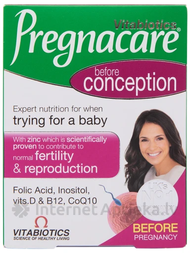 Pregnacare conception, 30 таблеток | internetaptieka.lv