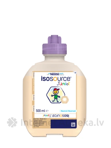 Nestle Isosource Junior neutral Pārtika medicīniskiem nolūkiem, 500 ml | internetaptieka.lv