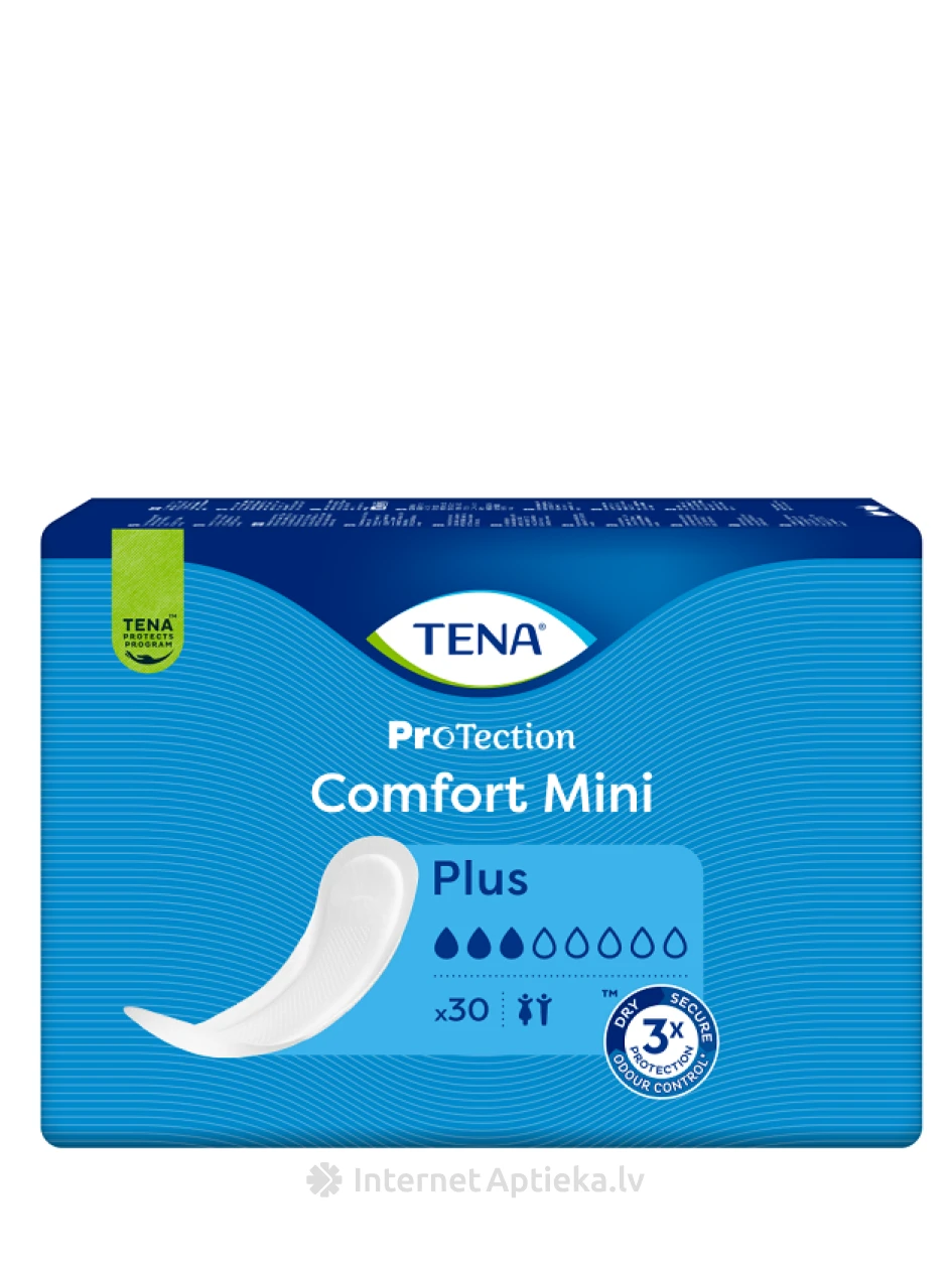 TENA Comfort Mini Plus Прокладки, 30 шт. | internetaptieka.lv