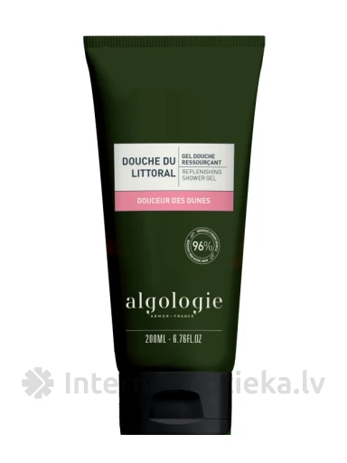 ALGOLOGIE Body Replenishing dušas želeja, 200 ml | internetaptieka.lv