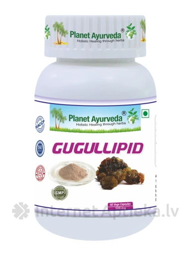 Planet Ayurveda® Капсулы Gugullipid Organic, 60 шт. | internetaptieka.lv